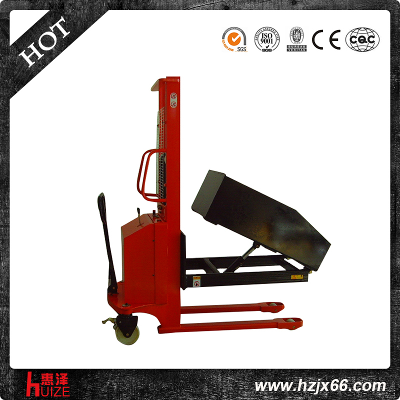 翻轉倒料半電動堆高車 翻轉倒料半電動堆高車