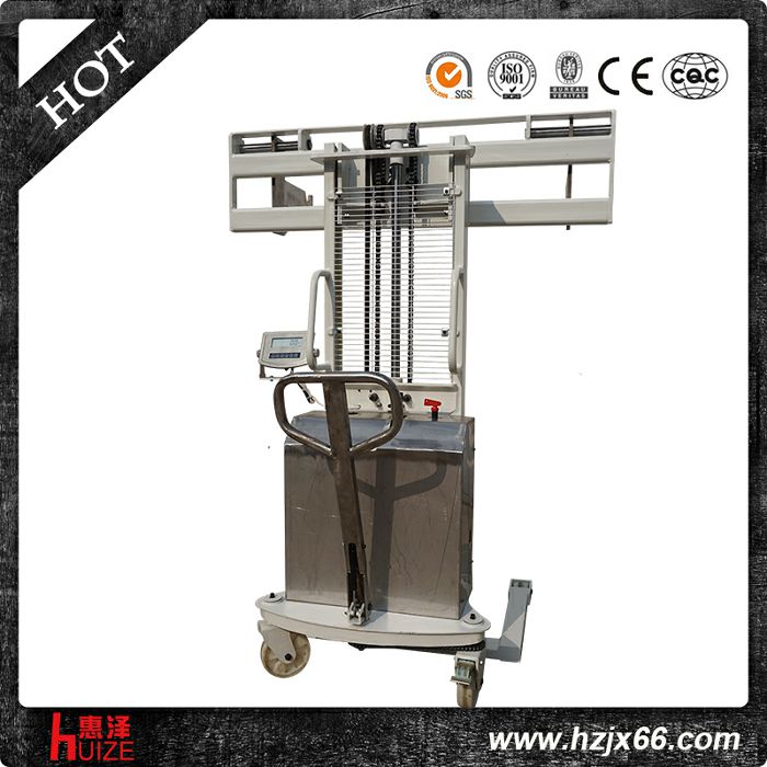 載重300kg半電動(dòng)稱重叉紙車(chē) 載重300kg半電動(dòng)稱重叉紙車(chē)