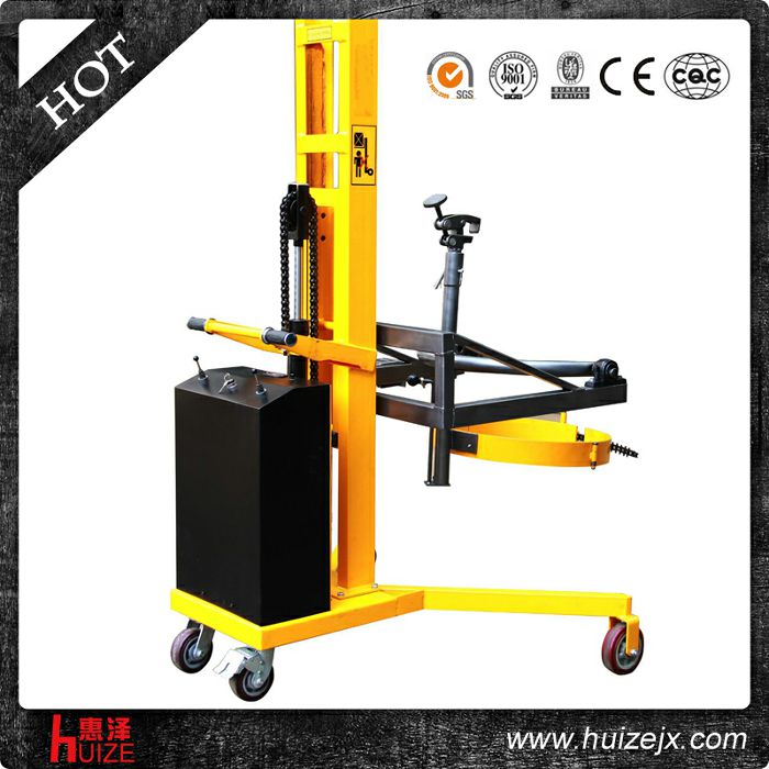 半電動油桶車（直角腿，夾鐵桶翻轉(zhuǎn)）2